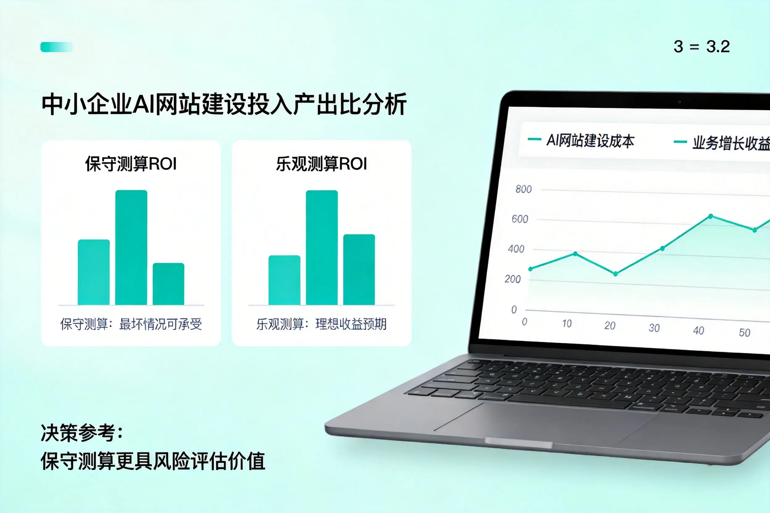宣城中小企业AI网站建设投入产出比怎么算?先看这份分析